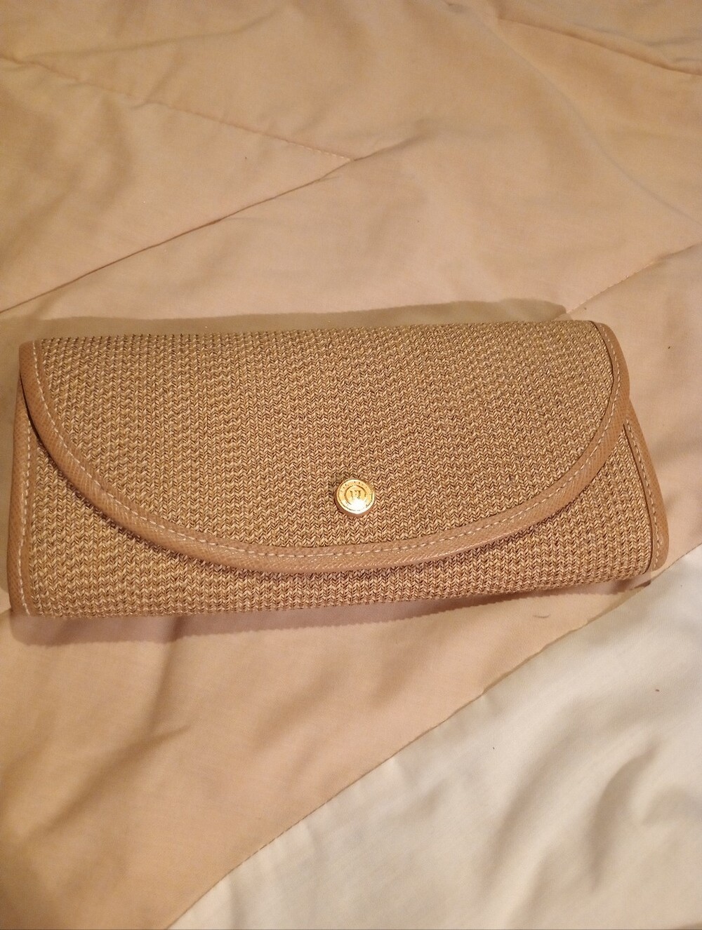 Eric Javits Straw Clutch